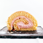 Strawberries 'n' Cream Cake Roll | Rolo c/ Creme&Morangos